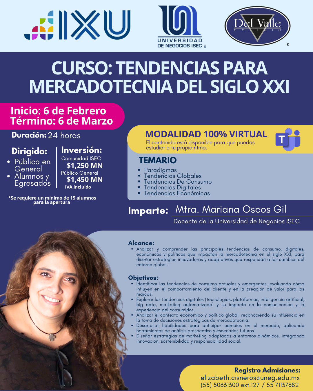 Curso Tendencias para mercadotecnia del siglo XXI